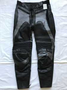 Мотобрюки Genuine Leather кожаные 